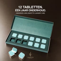 Lavayette Wasmachine Reiniger Tabletten – 12 Stuks – Jaarvoorraad Onderhoud – Wasmachinereinigers tegen Kalk, Vuil & Muffe Geuren – Alle Wasmachines — thumbnail 4