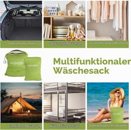 Waterdichte waszakken set van 2, perfect voor het organiseren van kleding en delicate was — thumbnail 5