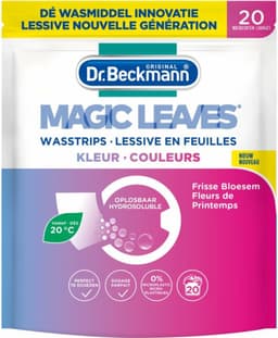 4 x Dr. Beckmann Wasmiddeldoekjes Kleur 20 stuks per verpakking - Wasstrips - Wasmiddel - Gekleurde Was - Frisse Geur - Milieuvriendelijk — thumbnail 3