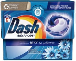 4 x Dash - Lenor Collectie - Wasmiddel Capsules - All-in-1 Pods - Witte en Gekleurde Was - Zeebries - 17 Wasbeurten - Wasmiddel Capsules - Waspoeder - Lenor - Zeebries - Wasverzachter — thumbnail 2