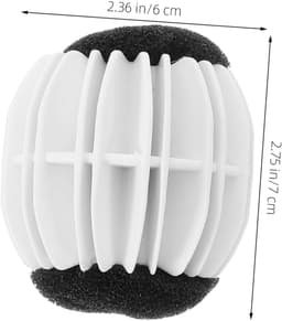 6 Stuks Anti-wirwar Wasballen De Was Was-haarvanger Schoon Herbruikbaar Pluisballen Voor De Droger Machine Wassen Voor Haar Verwijderaar Wasbal Voor Kleding Spons — thumbnail 2