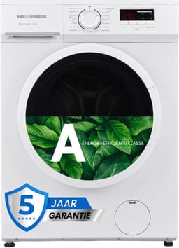 Heinner HWM-M9014SMA+++ Slanke Wasmachine 9 kg - 1400 tpm - Energieklasse A - Digitale display - 15 programma’s – Wit – 5 Jaar Garantie — thumbnail 1