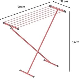 Compacte Wasdroger met Opberghaken – Ruimtebesparend en Stabiliteit – 5,5 m Droogoppervlak — thumbnail 4