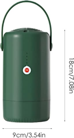 Elektrische kledingr, draagbare r machine - Klein opvouwbaar Low Noise Tumble Dryer Huishouden - Multifunctionele draagbare elektrische droogmachine met tas was de wasruimte — thumbnail 5
