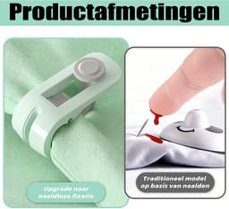 longziming 6 Stuks Dekbedovertrek Clips - Beddengoed Clips Zonder Spelden – Houd Dekbed op Zijn Plaats - Inclusief Opbergdoosje - Groente — thumbnail 3