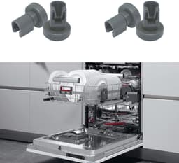 4 x Vaatwasser wiel - Vaatwasserrollenset , geschikt voor AEG Favorit Privileg Zanussi (2.3*2.7cm) — thumbnail 2