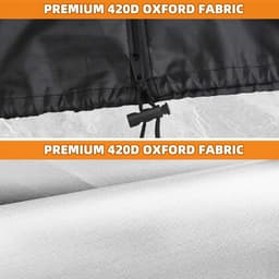 Rotating Clothesline Cover - Waterdichte Bescherming voor Droogrek, 420D Heavy Duty, Geschikt voor Buitengebruik, Met Rits en UV-Bescherming (165 x 16 x 16 cm) — thumbnail 3
