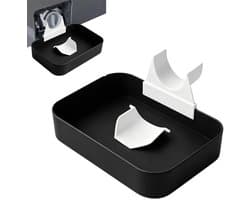 Lekbak Wasmachine - Afvoerbak voor wasmachine - Afvalwaterbak van de wasmachine - Afvalwateropvangbak - 18.4 × 13.6cm - Geschikt voor wasmachines - Zwart