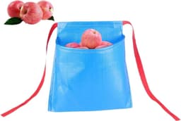 Oogstschort - Plukschort Fruit - Groente Oogsten - Brede Opening - 45x45x25 cm - Blauw — thumbnail 1