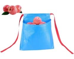 Oogstschort - Plukschort Fruit - Groente Oogsten - Brede Opening - 45x45x25 cm - Blauw