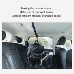 Opbergriem voor Kamperen - Draagbare Waslijn voor Auto en Tent - Verstelbare Lanyard voor Kampeeruitrusting - Handige Opbergtouw voor Kampeeruitrusting — thumbnail 2