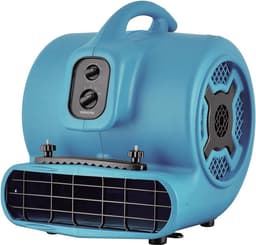 Centrifugale Ventilator - Tapijtdroger Blower - Vloeren Drogen - Stapelbaar Ontwerp - 3200 CFM - Blauw — thumbnail 1