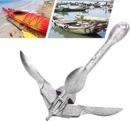 Universeel Bootanker - Opvouwbare Grijper - Boot Vastzetten - Zwaar Koolstofstaal - 15 Kg - Populaire Kleur — thumbnail 3