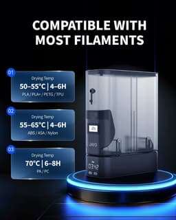 Filament Dryer - Droogkast Filament - 3D Printen Verbeteren - Split & Stapelbaar Ontwerp — thumbnail 4