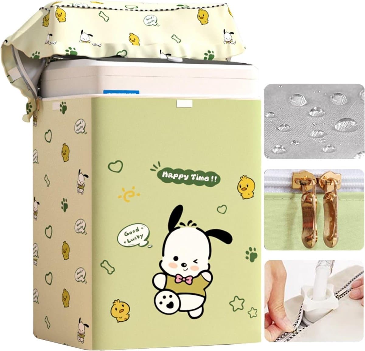 Wasmachine Hoes - Wasmachine Beschermer - Stofdichte Hoes voor Drogers - Waterdichte Hoes voor Wasmachine - Waterdicht, Zonwerend en Stofdicht - Met Bovenlader - Voor De Meeste Wasmachines en Drogers — afbeelding 1