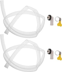 2 Piece Set Drain Hoses For Air Conditioning Drain Hose For Air Conditioning Portable Drain Hose For Drain Pipe Connector — thumbnail 1