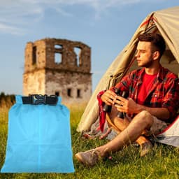 Waterdichte Droge Tassen, Droge Zak, Draagbare Combo-etui, Snorkeltas, Drijftas voor Reizen, Driften, Zwemmen, Snorkelen, Kamperen, Fietsen, Vissen, Kajakaccessoires — thumbnail 3