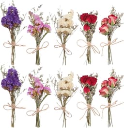 Droogbloemen Boeket 12 Stuks, Mini Gedroogde Bloemen voor Diy — thumbnail 1