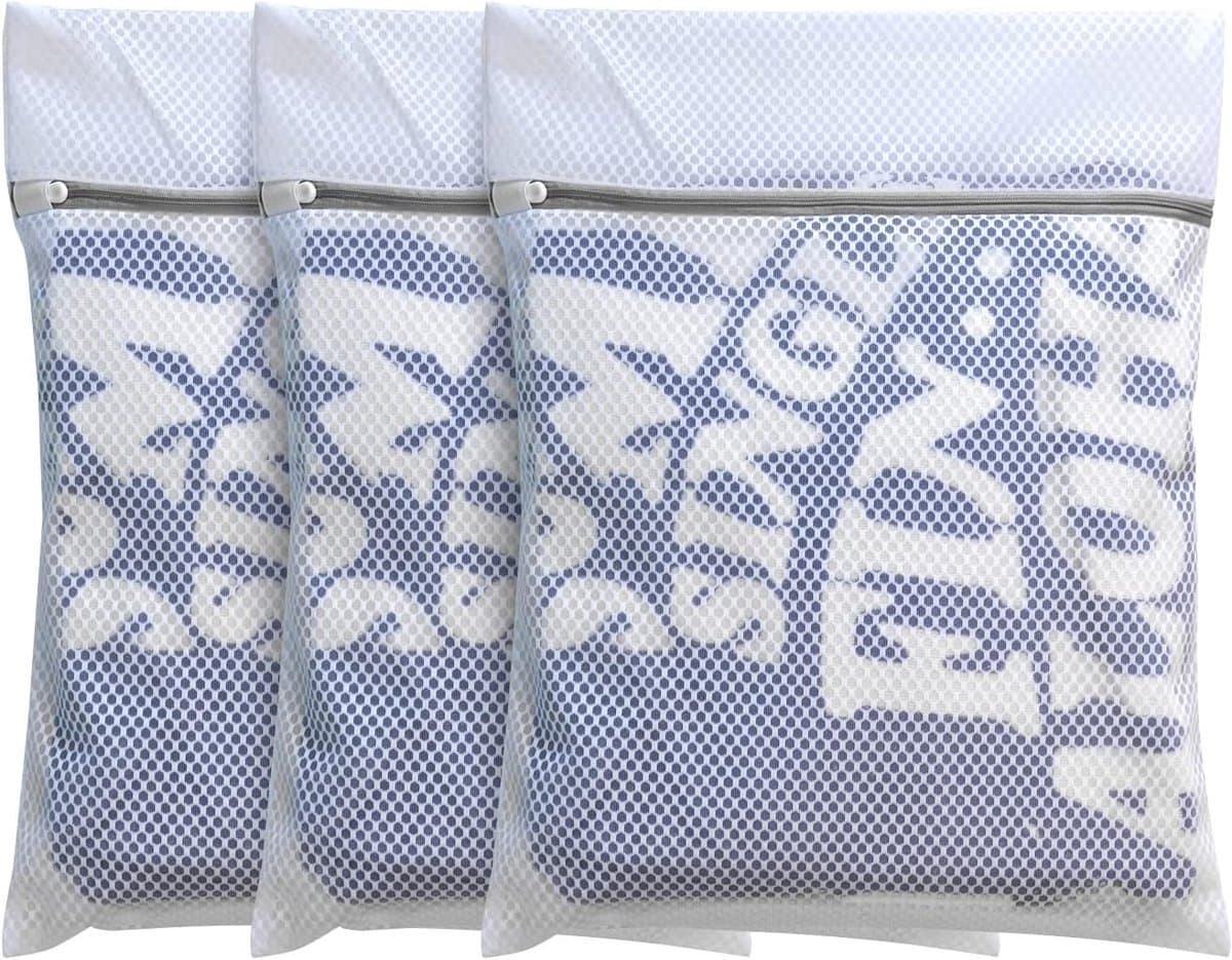 Waszakken voor Delicaten met Ritssluiting, Reisopslag Organiseer Tassen, Kleding Waszakken voor Blouse, Kousen, Broeken, Extra Sterk, Medium 16x20 3M) — afbeelding 1