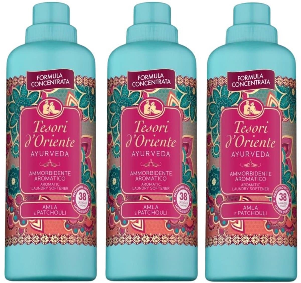 Tesori d’Oriente 3PACK Ayurveda Geconcentreerde Wasverzachter 760ML — afbeelding 1
