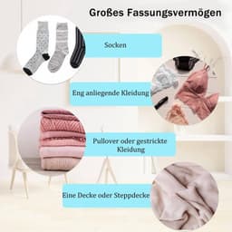 Waszak Grote Capaciteit - Waszakken 30 cm x 40 cm / 60 cm x 80 cm - Opvouwbare Wasmand - Vuile Was Verzamelen - Reisaccessoire - Organiseren — thumbnail 2