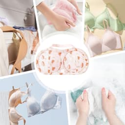 Waszak Beha - Beschermhoes Lingerie - Beschermend Wassen - Voorkomt Vervorming - 35x20 cm - Meerkleurig — thumbnail 4