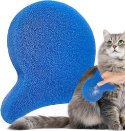 Dierenhaarverwijderaar - Wasroller Pluisjes - Wassen Zonder Haren - Beschermt Textielvezels - 10.5 cm - Blauw — thumbnail 1