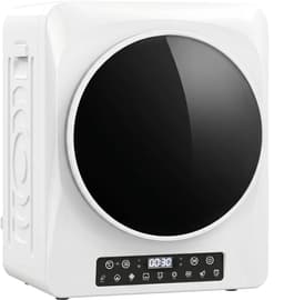 HOMCOM Laundry Dryer-Stahl, Edelstahl-49L x 43B x 61H cm-Weiß — thumbnail 1