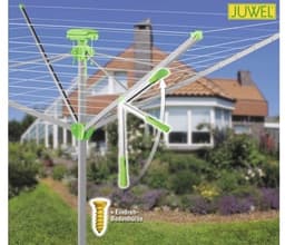 Juwel Droogmolen Novaplus 500 Easy - incl. grondanker en beschermhoes - 42.8m — thumbnail 3