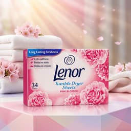 Lenor Droogtrommeldoekjes Pink Blossom 34 Sheets — thumbnail 3