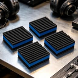 Wasmachine Dempers - Anti-slip Pads - Apparaten Stabiliseren - Vochtbestendig Ontwerp - 4 Stuks - Zwart — thumbnail 3