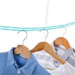 Waslijn 2 stuks - Draagbare lijn - Kleding drogen - Antislip ontwerp - 5/10 meter - Roze — thumbnail 3
