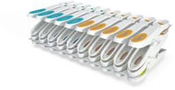 Dailygoods- Wasknijpers Antislip Soft Grip - 60 Stuks - Extra Lang - Kunststof - Duurzaam - Gemaakt in EU - Ideaal voor Zwaardere Textiel - Wasknijper — thumbnail 1