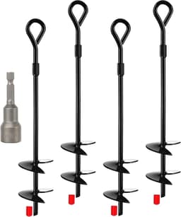 Allecto Plus - Grondankers 40 cm - Anti-roest - 4 stuks — thumbnail 1