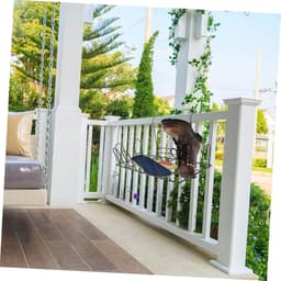 Balkon Droogrek - Multifunctioneel - Schoenen Droogrek - Vensterbank Droogrek - Kledinghanger - voor Zowel Binnen Als Buiten - Zwart — thumbnail 5