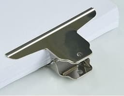 Grote Roestvrijstalen Bulldog Clips voor Papier en Voedsel - 6 Stuks — thumbnail 2