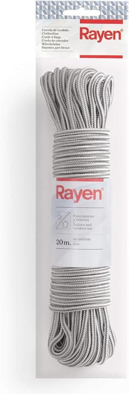 Waslijn 20 m Nylon Touw Antislip Voor Binnen en Buiten — thumbnail 1