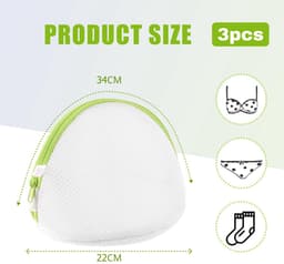 Unyqoos® Herbruikbaar wasnet voor bescherming van delicate kleding en ondergoed — thumbnail 2