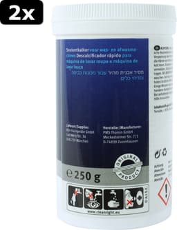 2x BOSCH SIEMENS B/s Vw/wasmachine Ontkalker 250g — thumbnail 2