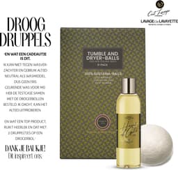 Lavayette Drogerballen XL + Gratis Wasparfum (25ml) - 6 Wasdrogerballen van 100% Schapenwol - Droogballen voor Wasdroger — thumbnail 5