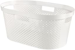 Curver Infinity Dots Wasmand - 39 l - Wit — thumbnail 2