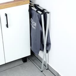Wasmand Opvouwbaar 3 Compartimenten 105 l - Opbergmand - Mand - Wassorteerder — thumbnail 4