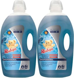 Robijn Professional Wasverzachter Morgenfris - 200 Wasbeurten Pro Formula - 2 x 5 liter - Voordeelverpakking — thumbnail 2
