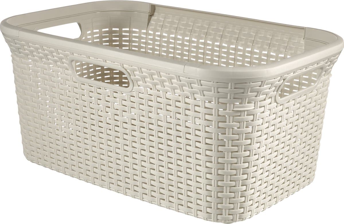 Curver Style Wasmand - 45L - Vintage wit — afbeelding 1