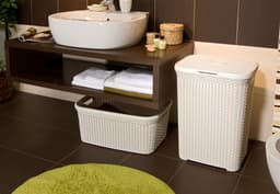 Curver Style Wasmand - 45L - Vintage wit — thumbnail 4