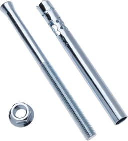 Hulsanker Set (2 stuks) 12x99 mm - Zeskantige Moer - Pluggen voor Beton en Metselwerk — thumbnail 3