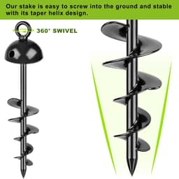 Hondenanker 38 cm RVS voor Honden tot 57 kg — thumbnail 4