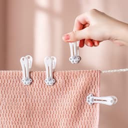 24 stuks - Wasknijpers - Schattige wasknijpers in de vorm van kattenpootjes - Met zacht handvat en stevige sluiting - Diverse kleuren — thumbnail 4