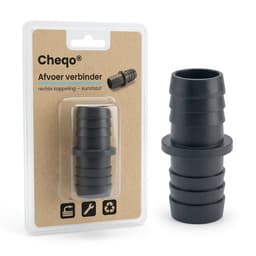 Cheqo® Afvoerdoorverbinder - Afvoer Doorverbinder - Afvoerverbinder - Afvoer Verbinder - Afvoerkoppeling - Afvoer Koppeling - Afvoer Connector - Afvoer Koppeling Recht - Rechte Afvoer Koppeling — thumbnail 2