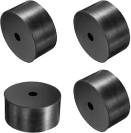 Rubberen Afstandhouders - Trillingsdempers Ringen - Apparaten Stabiliseren - Hoge Belastbaarheid - 100mm Buitendiameter - Zwart — thumbnail 3